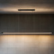 Pendant Light Suspended Linear LED 153cm Tri-CCT Dimmable 30W 1500lm Black Pendant Light Suspended Linear LED 153cm Tri-CCT Dimmable 30W 1500lm Black